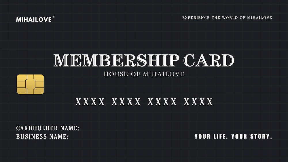 MIHAILOVE Membership Card