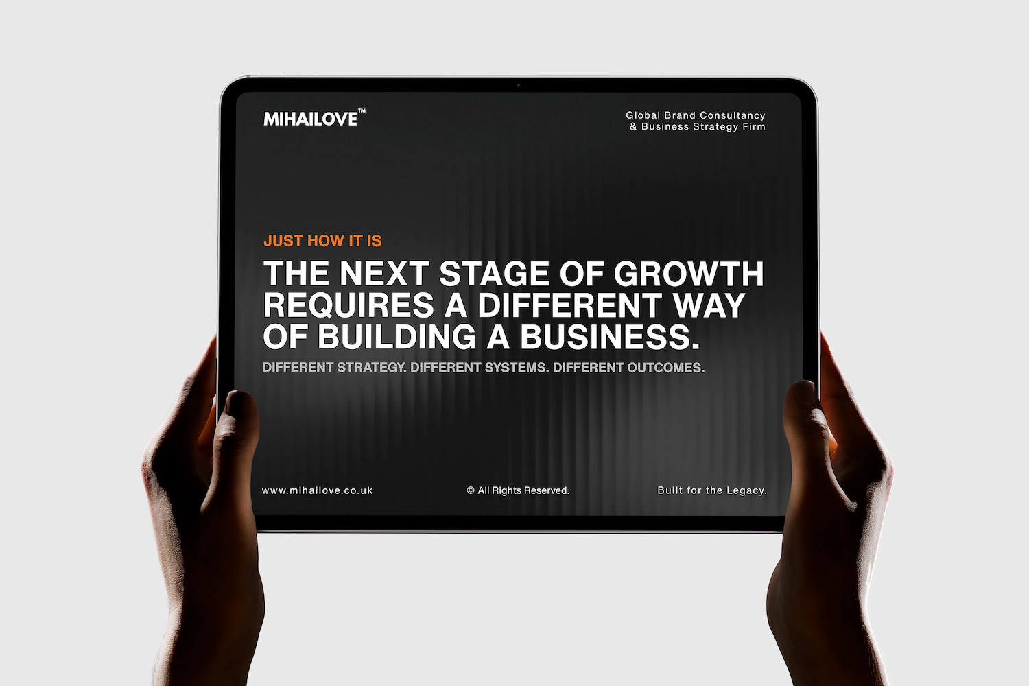 MIHAILOVE brand application